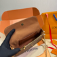 LEM516 New arrive fashion brown bag for woman hands bag beautiful gift to choose gift 22*13cm