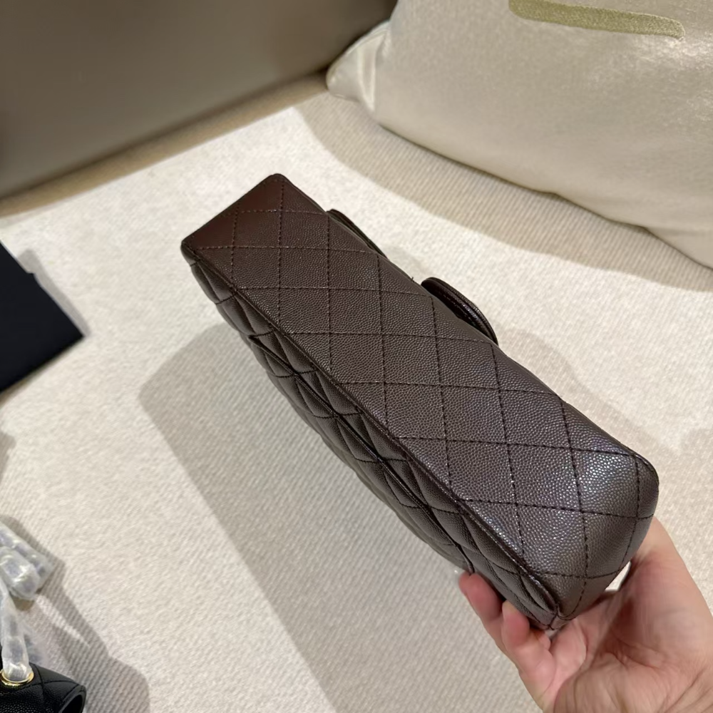 CEM485 New arrive fashion black coffee bag for woman hands bag beautiful gift to choose gift 25 cm