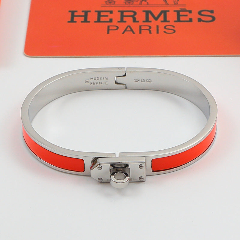 HEM73 mini kell  Stainless Steel Wedding gold silver color H bracelet bangle Bague Femme for woman gift