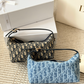 DEM354 New arrive fashion black blue color bag for woman beautiful gift to choose size 22* 15cm