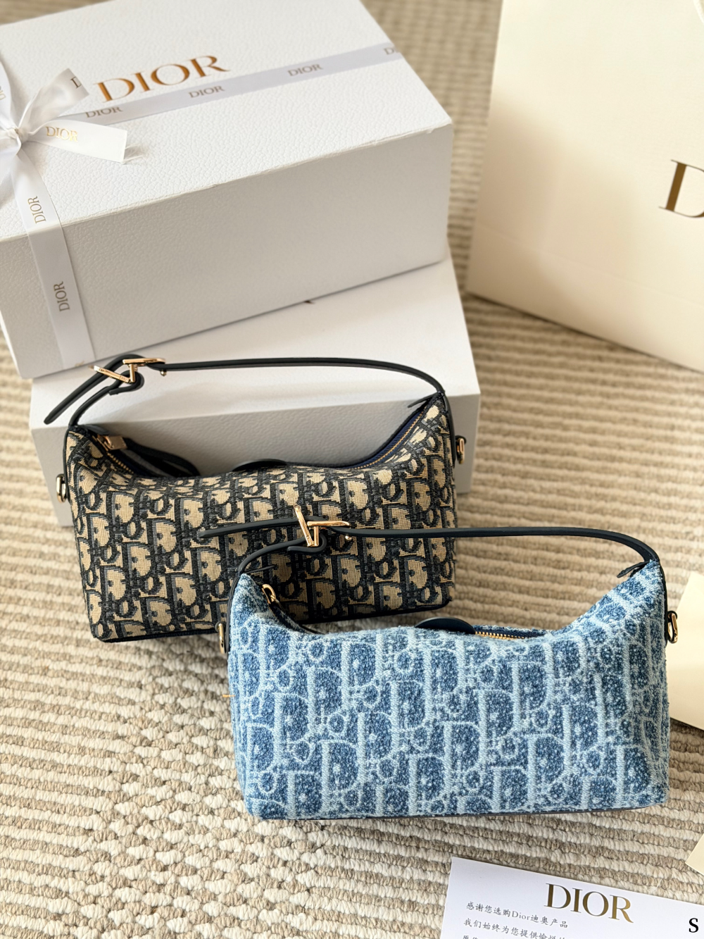 DEM354 New arrive fashion black blue color bag for woman beautiful gift to choose size 22* 15cm