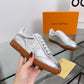 LEM380 Designer Shoes trainer women Sneakers shoes for women silver color high quality size 35 to 41