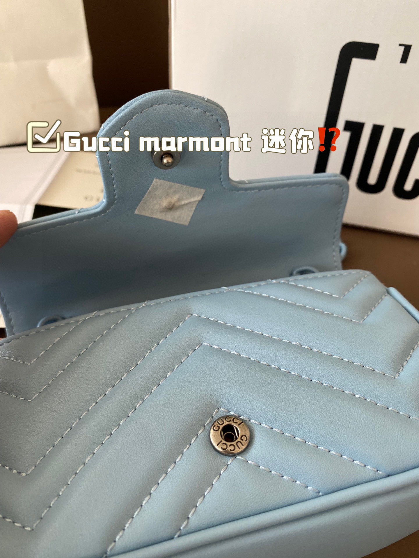 GEM102 17*10 cm Designer Bag Shoulder Bag Crossbody Bag Luxury Bag Purse Designer Temperament Fashion Clash Color Fashion Bag
