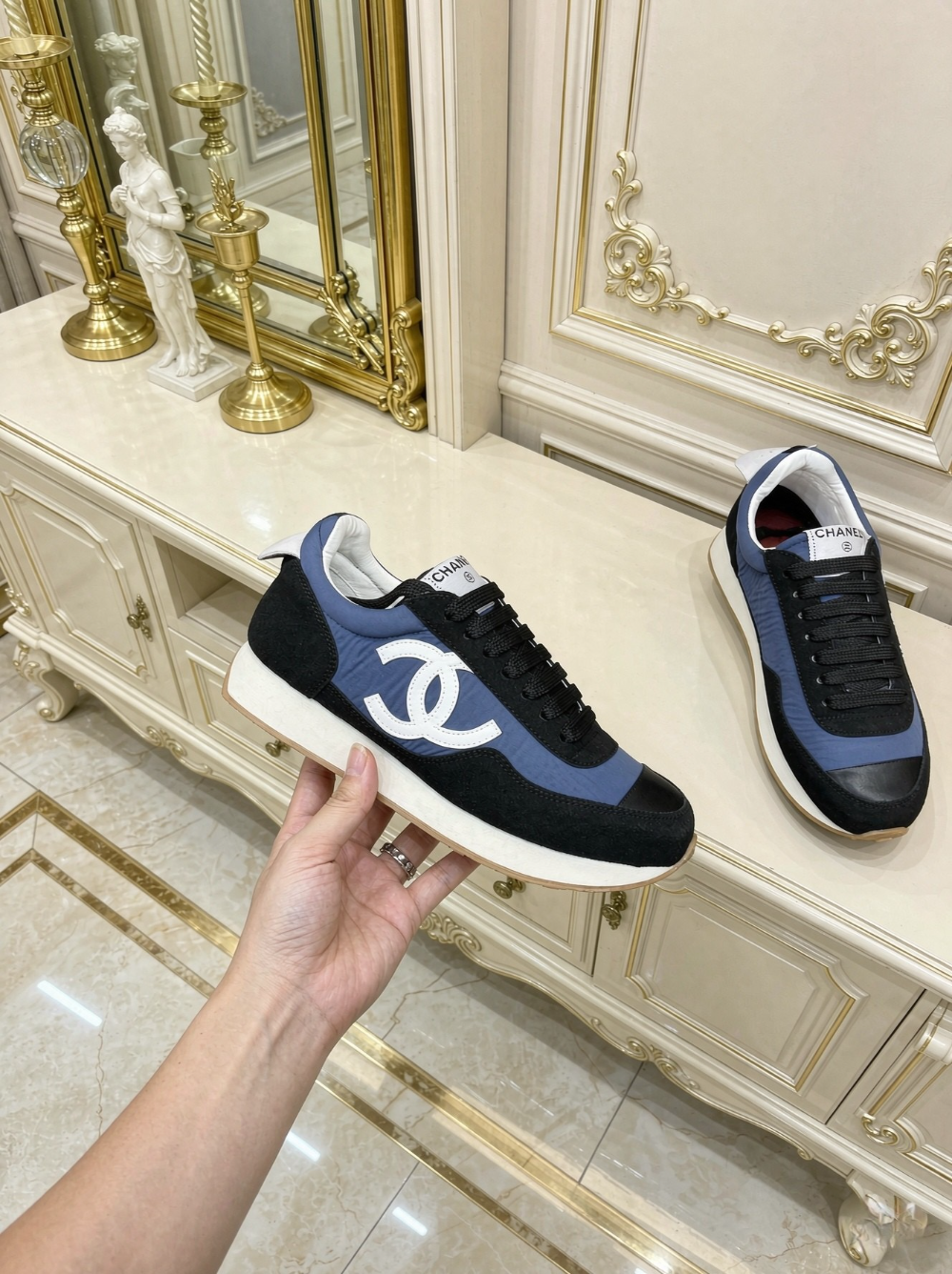 CEM366 Designer Shoes women Sneakers shoes for women black white blue color Sneaker high quality size 35-42