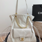 CEM489 New arrive fashion black  white red khaki bag for woman hands bag beautiful gift to choose gift 33*32cm