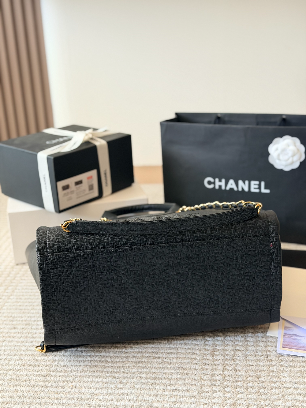 CEM472 New arrive fashion black color bag for woman beautiful gift to choose  39*31cm