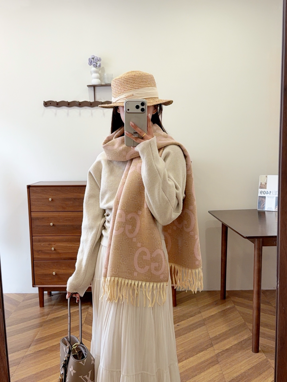 GEM192 new arrive  Hot sale brown khaki color fashion beautiful  scarf  for woman gift  to choose size 180*60cm