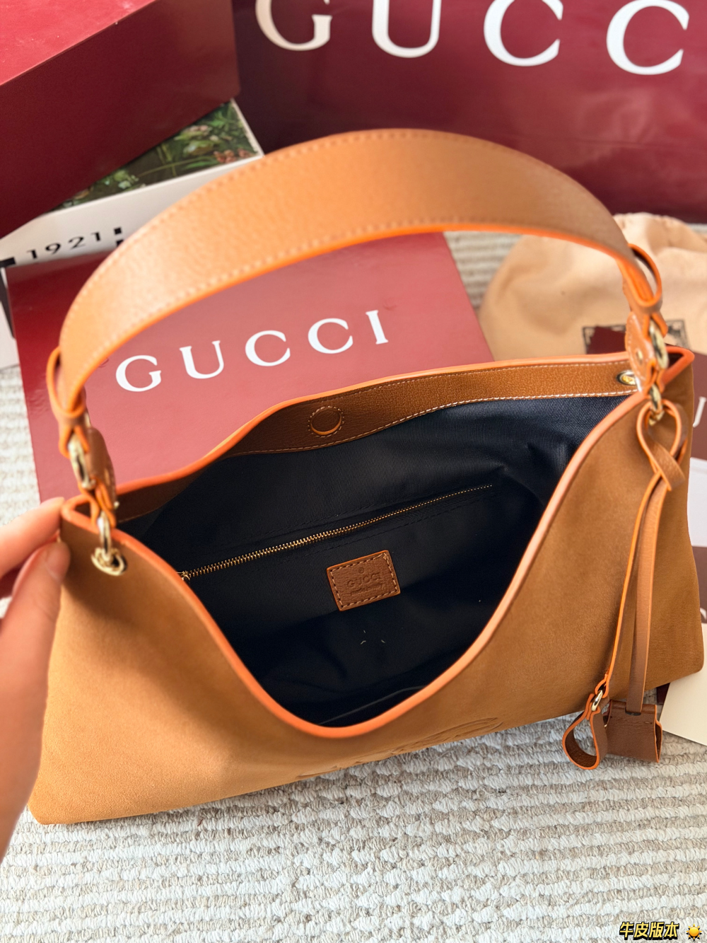 GEM277 New arrive fashion black brown caramel bag for woman hands bag beautiful gift to choose gift 42x19cm