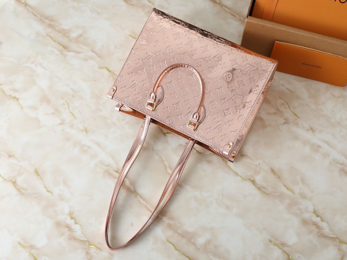 LEM333 Hot sale fashion pink bag for woman  beautiful gift  big size 35.0 x 27.0 x 14.0
