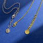 CEM495 Hot sale Fashion Titanium Stainless Steel diamond Necklace Bague Femme for woman gift
