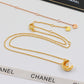 CEM234 New Arrive Fashion Diamond-patterned Necklace for Woman Titanium Steel Material Jewelry To Choose Gift