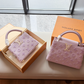 LEM514 New arrive fashion black white green pink peach red  bag for woman hands bag beautiful gift to choose gift 2 size