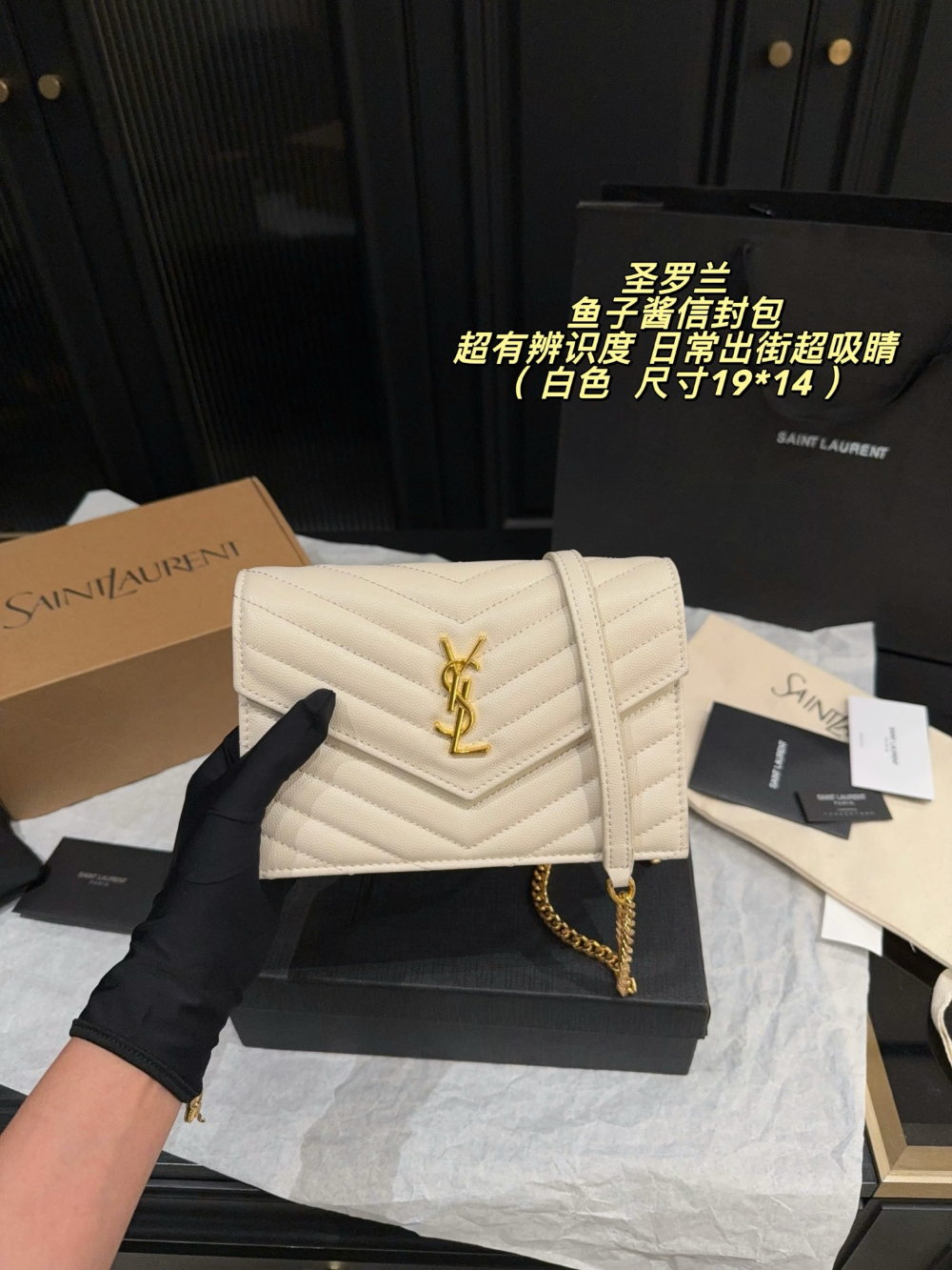 SEM11 New arrive fashion black bag for woman hands bag beautiful gift to choose gift 23*15cm