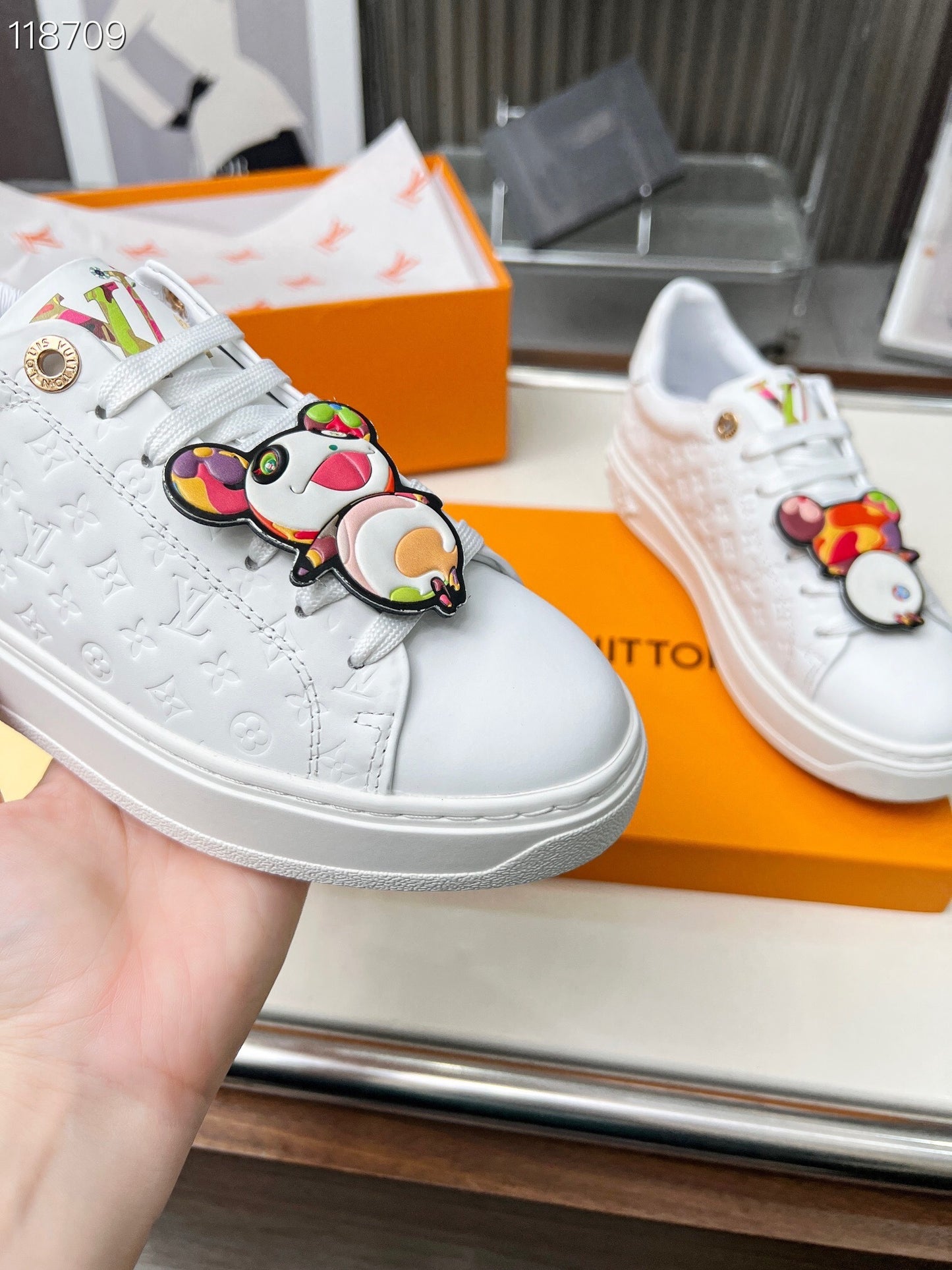 LEM377 Designer Shoes women Sneakers shoes for women white color Sneaker high quality size 35 to 42