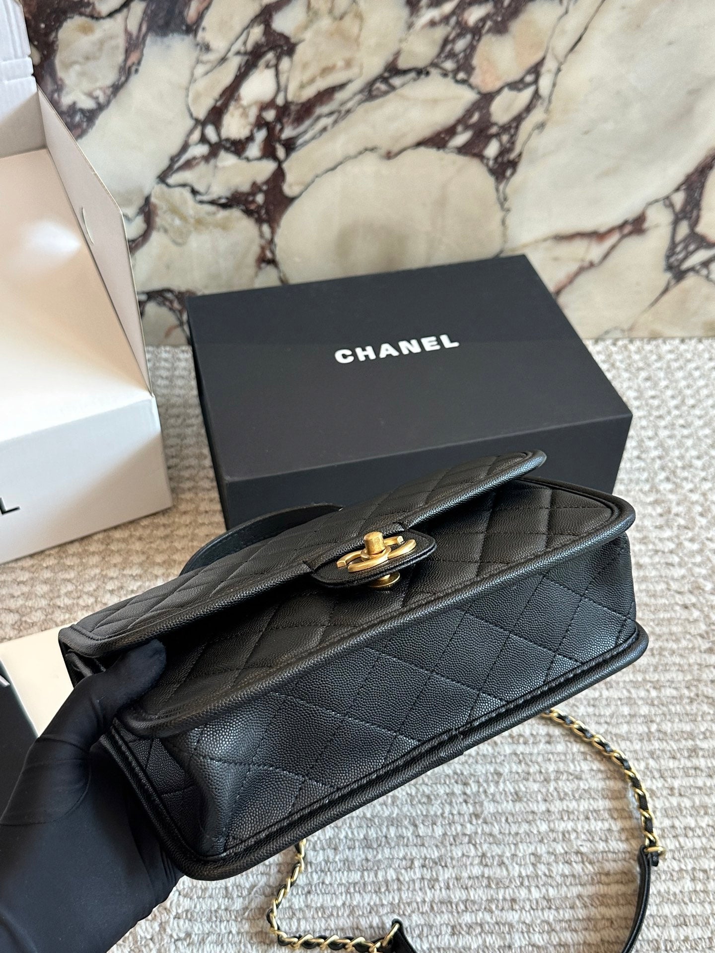 CEM239 New arrive fashion mini black bag for woman beautiful gift to choose gift 25*13cm