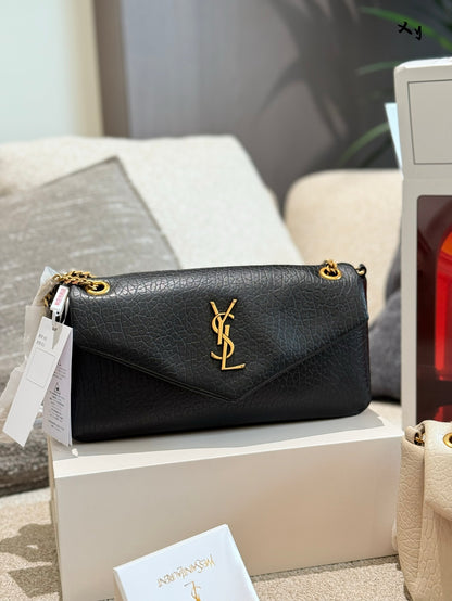 SEM05 New Designer handBag Shoulder Bag for women black white color 28cm