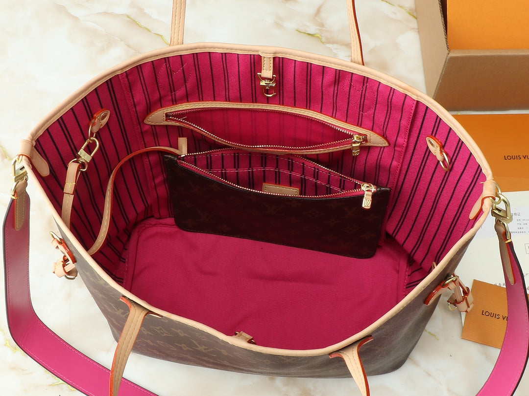 LEM365 New arrive fashion double-sided design bag for woman beautiful gift to choose gift 31 x 28 x 14cm
