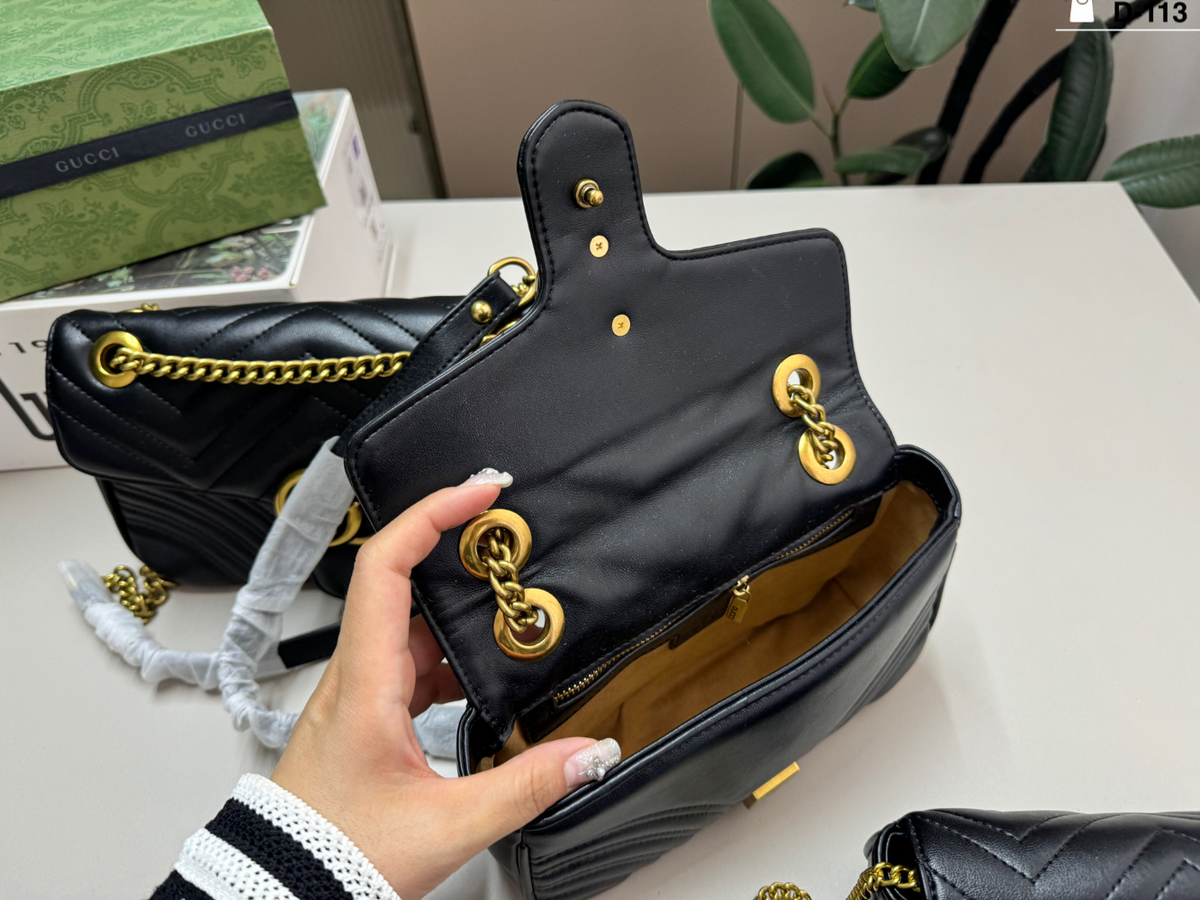GEM239 New arrive fashion black red white deep red color bag for woman beautiful gift to choose 3 size