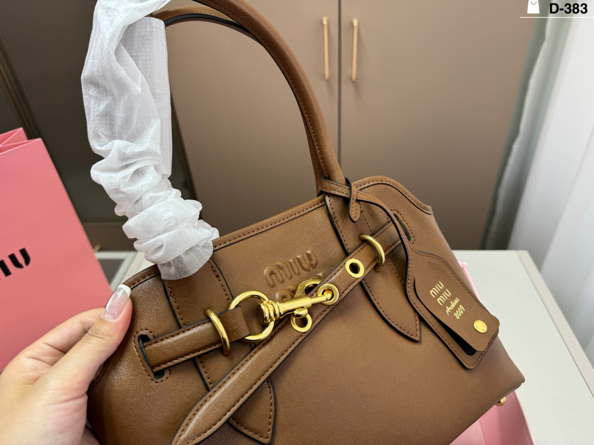 MIU07 New arrive fashion black brown coffee beige bag for woman hands bag beautiful gift to choose gift 30*21cm