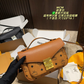 COEM04 New arrive fashion brown bag for woman hands bag beautiful gift to choose gift 23*16cm