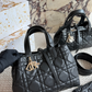 DEM373  New arrive fashion black white pink khaki beige color bag for woman beautiful gift to choose 2 size
