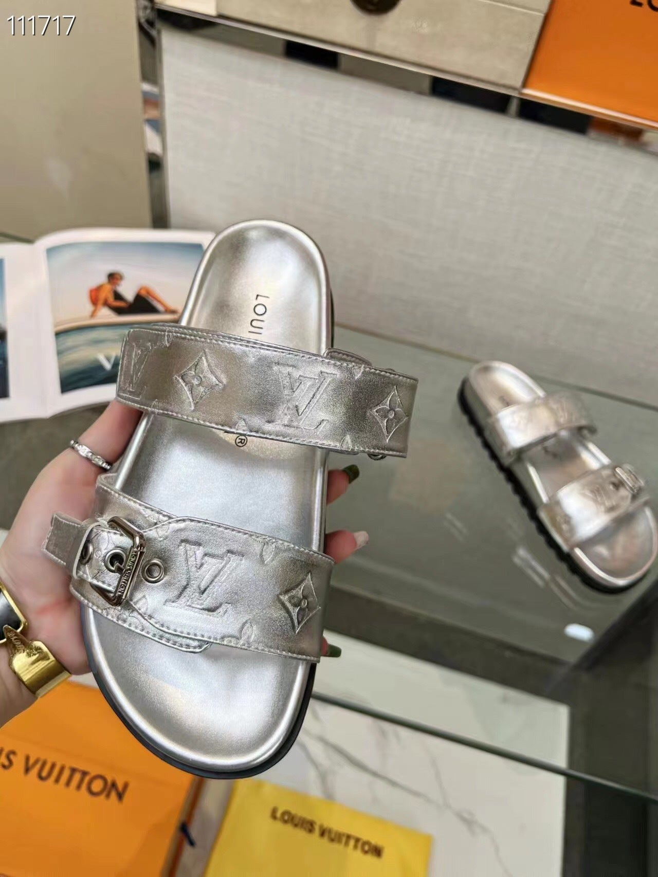 LEM401 Designer women Slippers, sandals shoes for women  high quality size 35 to 42