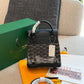 GoEM01 Crossbody Shoulder Bag Women Mini drawstring bucket bags Luxury vintage classic Handbag 23x9.5x19cm