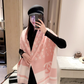 CEM360 new arrive  Hot sale pink brown color fashion beautiful  scarf  for woman gift  to choose