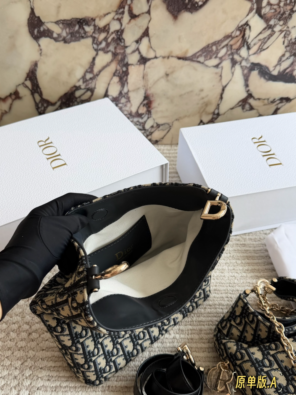 DEM328 New arrive fashion black  color bag for woman beautiful gift to choose gift size to choose 2 size