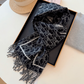 DEM329 new arrive  Hot sale brown black color fashion beautiful  scarf  for woman gift  to choose size 180*45cm