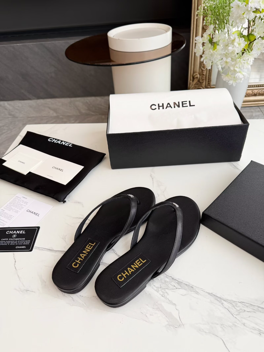 CEM338 New arrive fashion black white shose for woman beautiful Slippers gift to choose