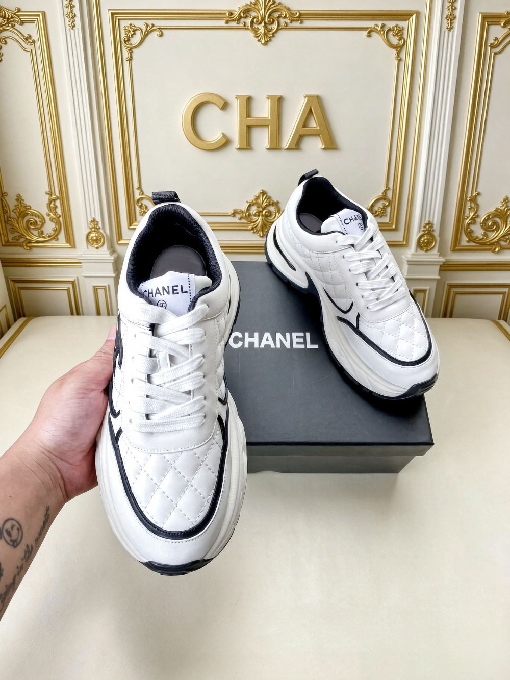 CEM367 Designer Shoes women Sneakers shoes for women black white color Sneaker high quality size 35-41