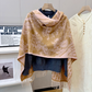 DEM334 new arrive  Hot sale brown color fashion beautiful  scarf  for woman gift  to choose size 180*60cm