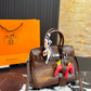 HEM123 New arrive fashion white red wine black khaki brown color  bag for woman beautiful gift to choose gift size to choose 25*18cm