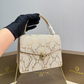 BEM40 New arrive fashion blue white gold beige green bag for woman hands bag beautiful gift to choose gift 21*16cm