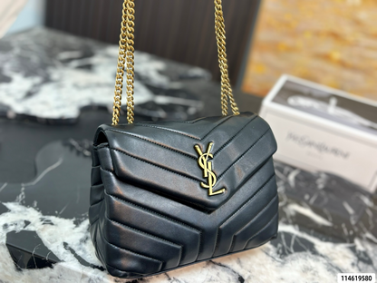 YLEM10 New arrive fashion pink khaki black  brown coffee  color bag for woman beautiful gift to choose 22*7*17cm