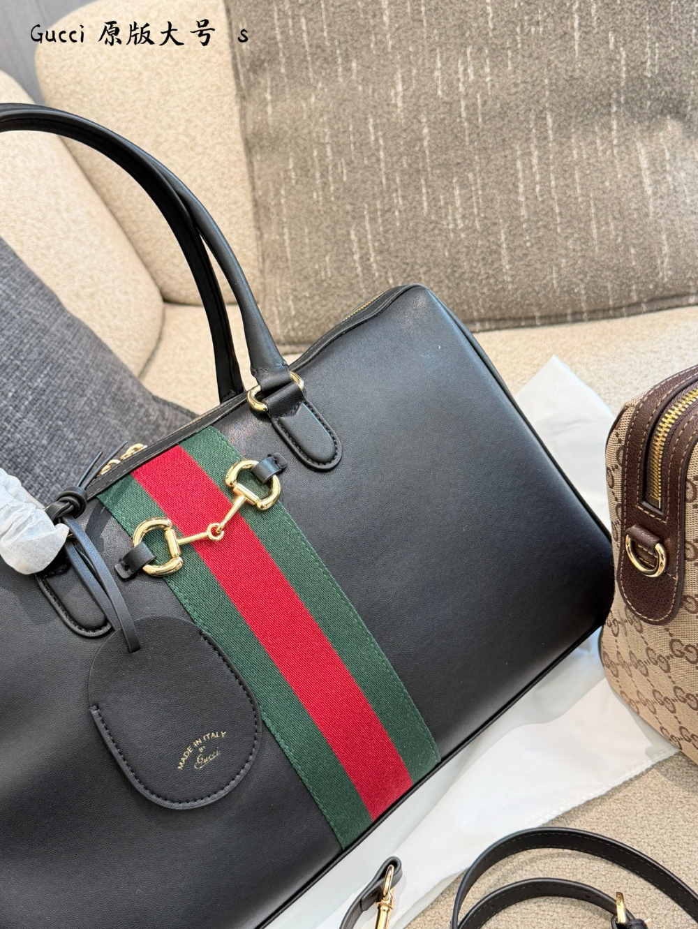 GEM181 New arrive fashion black brown bag for woman hands bag beautiful gift to choose gift 38cm