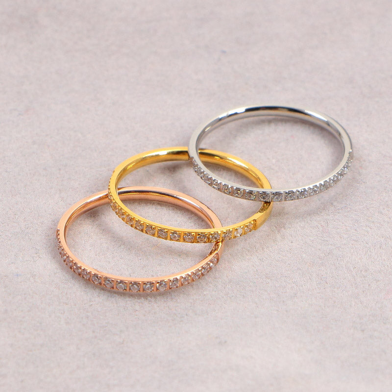 BEM34 Classic Ring Brand Designer Ring Diamond Wedding Gold Ring Women Mens  Ring Love Promise Jewelry