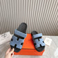 HEM102 Designer women Slippers sandals shoes for women mix color shoes high quality size 35 to 42