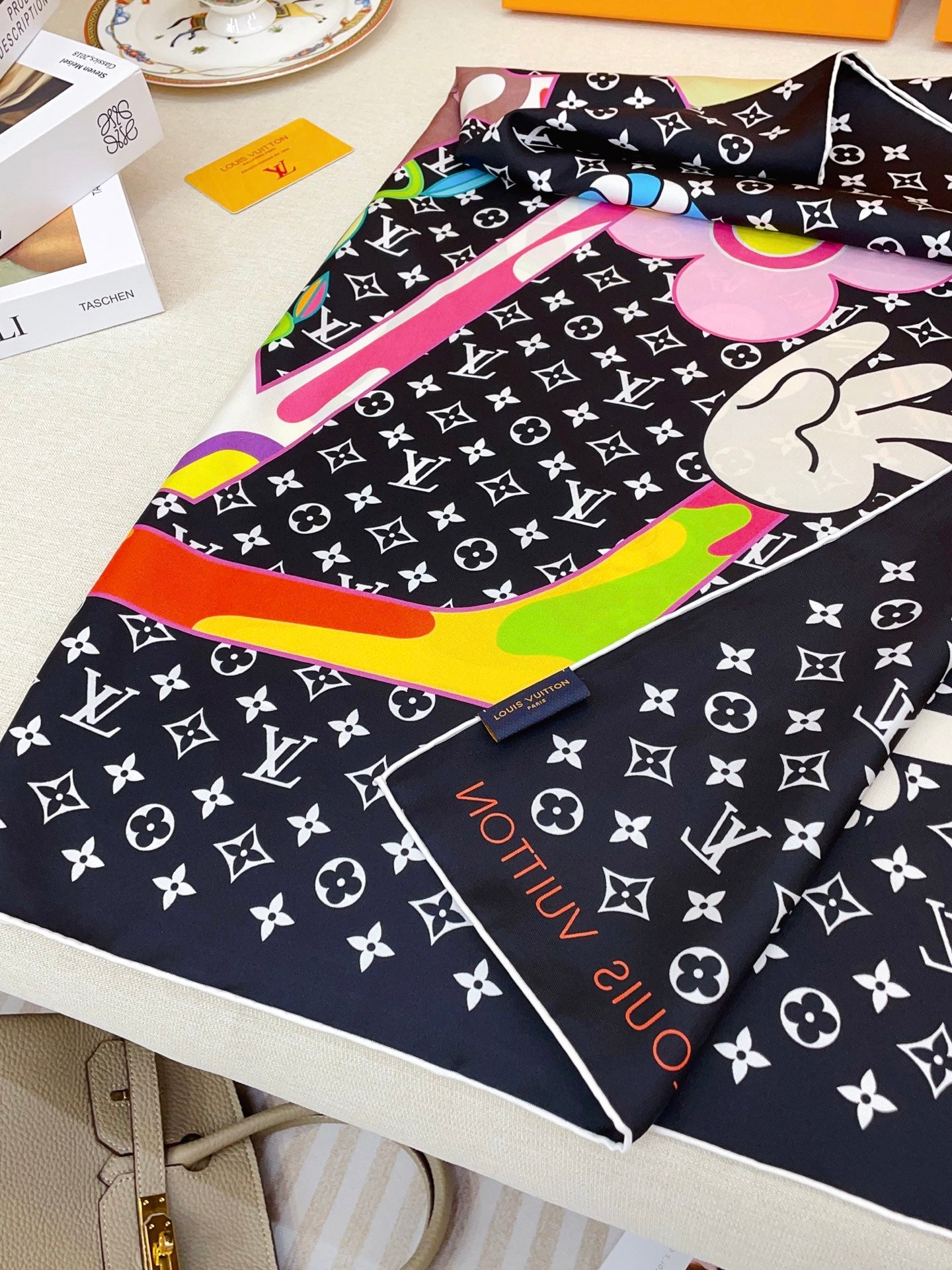 LEM282 designer scarf  90*90cm wool silk scarf fashion Luxury silk scarf square summer new style silk womens ribbons for work travel outdoor and home headband