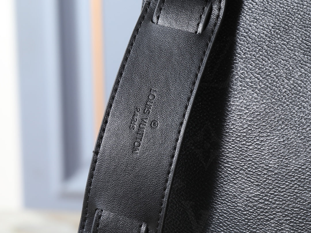 LEM330 Hot sale fashion black brown  bag for woman and men gift size 31*39*8.5cm