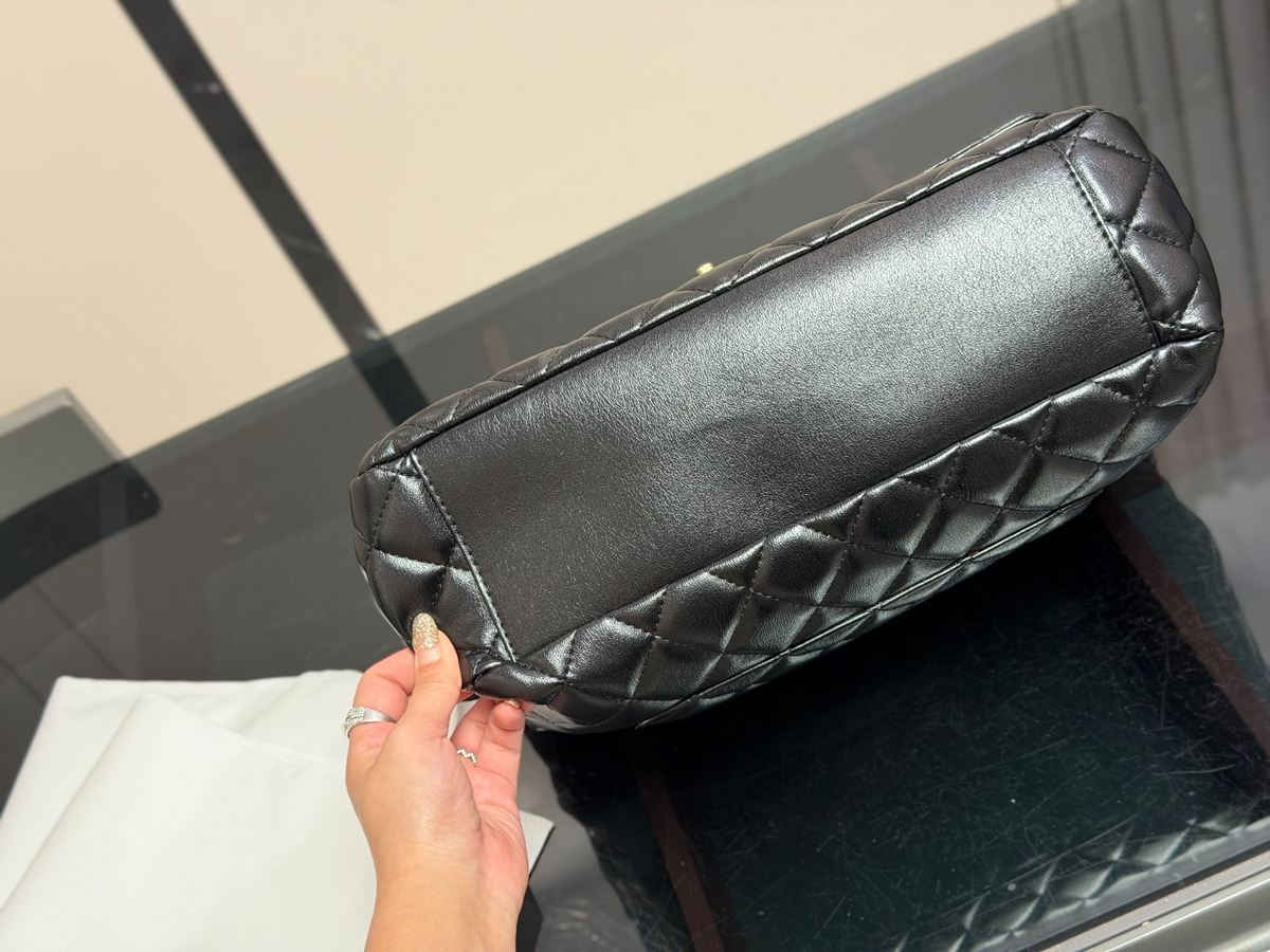CEM371 New arrive fashion black color bag for woman beautiful gift to choose size 33*25cm