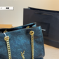 SEM16 New arrive fashion black white color bag for woman beautiful gift to choose gift size to choose 25*11*18cm
