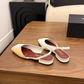 CEM382 HEM102 Designer women Slippers sandals shoes for women mix color shoes high quality size 35 to 40