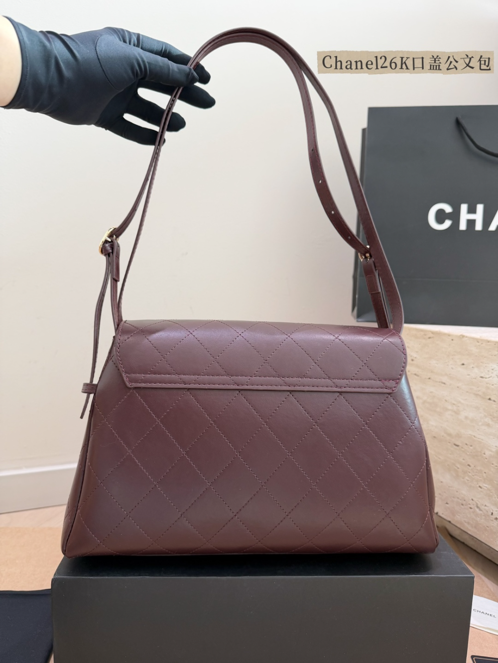 CEM491 New arrive fashion black red khaki green light caramel bag for woman hands bag beautiful gift to choose gift 31*19CM