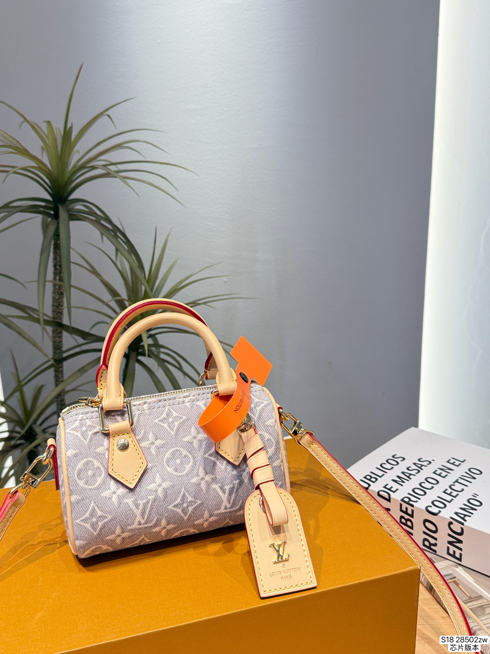 LEM484 New arrive fashion gray cowboy blue bag for woman hands bag beautiful gift to choose gift 16x10 cm