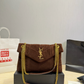 YLEM15 New arrive fashion black caramel brown color bag for woman beautiful gift to choose size 28*17cm
