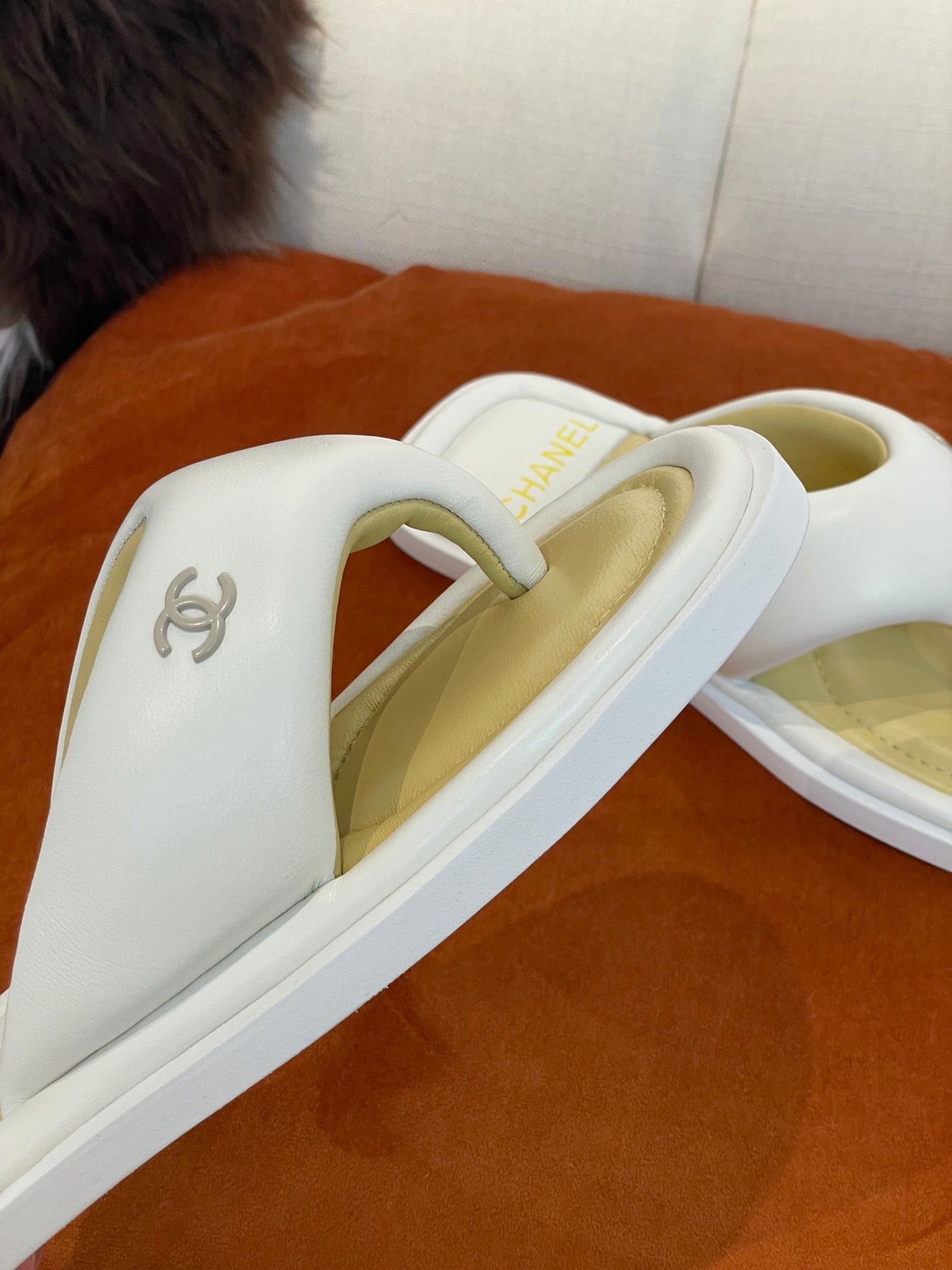 CS29 Hot sale fashion brand CC slippers shoes for woman with packaging