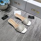 DEM308 New arrive fashion black and white  many color shose for woman beautiful Slippers gift to choose