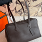 HEM145 New arrive fashion dark coffee brown caramel elephant gray bag for woman hands bag beautiful gift to choose gift  36*20cm